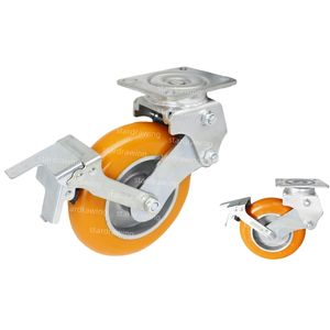 SS 100 125 150 200 MM Hochgeschwindigkeits-Federrad-Nachlauf-Stoßdämpfer-Nachlauf - Product Image 1