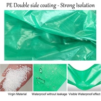 Voile imperméable extérieur Rectangle pare-soleil bâches jardin terrasse auvent natation cour voiture auvent bâche