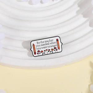 Pin <span class=keywords><strong>de</strong></span> Metal Pintado con Frase Personalizada, Tema <span class=keywords><strong>de</strong></span> <span class=keywords><strong>Amor</strong></span>, Accesorio <span class=keywords><strong>para</strong></span> Ropa, Mochila, Colgante - Product Image 2