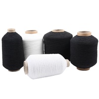 100 #   Fil de caoutchouc latex haute élasticité avec âme en Spandex pour chapeaux, chaussettes, pulls côtelés - Utilisation en confection