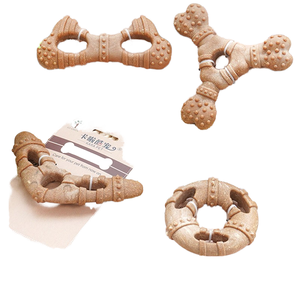 Small Medium Dog Eco-friendly Durable Dentes Limpeza Auto-Entretenimento Cross-Border Hot-Selling Imitação Bone Chew Stick Pet - Product Image 1