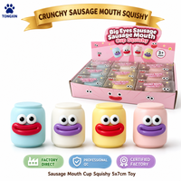 Squishy Bouche de Saucisse Grands Yeux à Remontée Lente TONGXIN, Boîte Mystère, Lot en Gros, Distributeurs en Gros Bienvenus