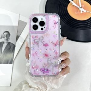 Nouvelle arrivée : <span class=keywords><strong>Coque</strong></span> de téléphone <span class=keywords><strong>incassable</strong></span> 3-en-1 avec motif imprimé en résine époxy et nœud papillon orné de diamants pour SPARK 50 4G, CAMON 50 4G, SPARK GO 3 - Product Image 3