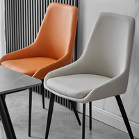 La Chine fournit des meubles de salon chaise Safari untiqe chaise de salle à manger en cuir synthétique PU de luxe pour salle à manger
