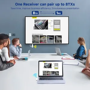 Transmetteur et Récepteur Sans Fil USB-C vers HDMI Portable Tendance 2026, Prise en Charge 1080P pour HUAWEI <span class=keywords><strong>Samsung</strong></span> <span class=keywords><strong>iPhone</strong></span> vers <span class=keywords><strong>TV</strong></span> - Product Image 2