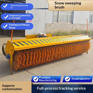 Car Snow Removal Rolling <b>Brush</b> Snow Automatic <b>Power</b> Snow Rolling <b>Brush</b> Large Installed Snow Removal Rolling Municipal Machinery - Product Image 1