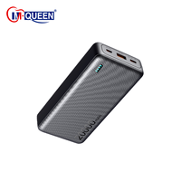 Batterie externe PD35W USB C 10000mah 20000mah, charge rapide, chargeur portable pour ordinateur portable et téléphone