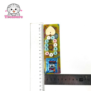 Venta al por mayor mezcla de sabores coloridos Venta caliente fruta pulsera caramelo dulce prensa caramelo con hacer estallar caramelo - Product Image 3