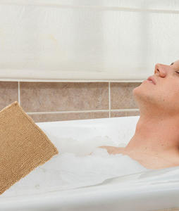Serviette de toilette exfoliante en jute naturelle avec logo personnalisé, sac à savon en sisal et <span class=keywords><strong>chanvre</strong></span>, pour le corps et le bain - Product Image 6