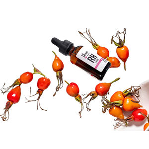 Özel etiket doğal cilt bakımı E vitamini parlatıcı nemlendirici kuşburnu yağı Serum yüz serumu tüm cilt tipleri için - Product Image 6