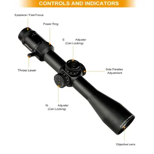 Produttore OEM ODM Tactical Optics FFP 4-16X44 Side Parallax Sight First Focal Plane Hunting Scopes