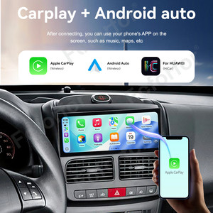 Radio de Coche con Pantalla Táctil Android 15 de 15.8 Pulgadas Foforfor Qualcomm, Navegación GPS para Fiat <span class=keywords><strong>DOBLO</strong></span> 2010-2015, Carplay, Android <span class=keywords><strong>Auto</strong></span> - Product Image 3