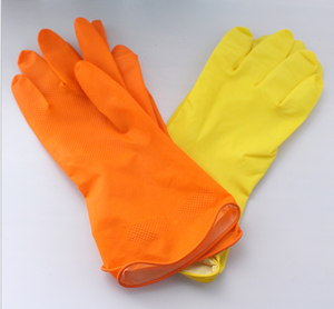 Gants <span class=keywords><strong>de</strong></span> nettoyage en caoutchouc à prix réduit <span class=keywords><strong>de</strong></span> 35g Gants <span class=keywords><strong>de</strong></span> ménage doublés <span class=keywords><strong>de</strong></span> troupeau <span class=keywords><strong>fantaisie</strong></span> - Product Image 4