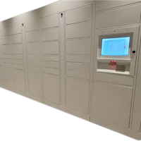 Headleader automat mesin penjual makanan loker parsel pintar untuk grosir lemari multifungsi loker pengiriman parsel pintar