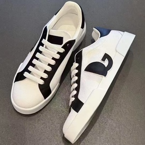 Chaussures décontractées en toile de haute qualité, tendance graffiti, chaussures de luxe pour hommes et femmes, baskets en cuir véritable - Product Image 5