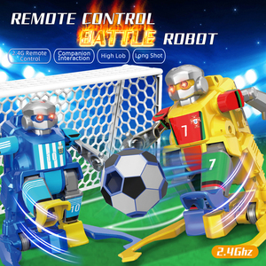 Remote Control Battle <strong>Robots</strong> <strong>Football</strong> Game 2 Players Plastic Kids Table <strong>Football</strong> - Product Image 2