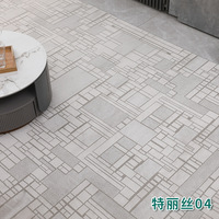 Tapis Polypropylène Lumière Luxe Salon Tapis Villa Commercial Tapis Complet Vente en Gros