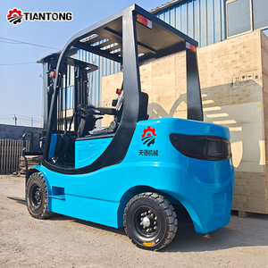 Montacargas Eléctrico de Litio de 2 Toneladas, Apilador Hidráulico para Fábrica, Comercio Minorista, Almacén, Carga de Mercancías en Rutina - Product Image 1