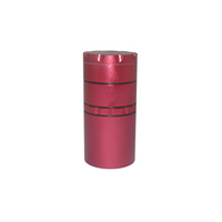 JC9037 50MM 5 pièces broyeur d'herbes en aluminium avec logo personnalisé broyeur de tabac avec pot de stockage pour accessoires fumeurs