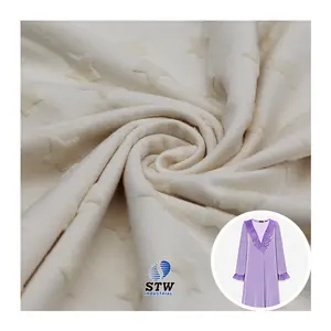 Gaya baru pencetakan 75% katun 25% poliester Cvc Velour