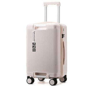 Aluminum <b>Frame</b> Luggage 20 Inch Trolley Case With Lock Lightweight Carry On Suitcase For Travel - Product Image 3