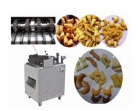 Offre Spéciale Farine De Blé Fried Snack Food Triangle bâtonnets de salade Chips Bugles Snacks Machines à fabriquer des aliments