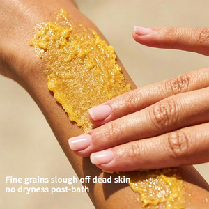 Exfoliante Corporal de Cúrcuma con Partículas de Azúcar Natural, Exfoliación Suave, No Daña la Piel, Ilumina las Zonas Oscuras del Cuerpo - Product Image 6