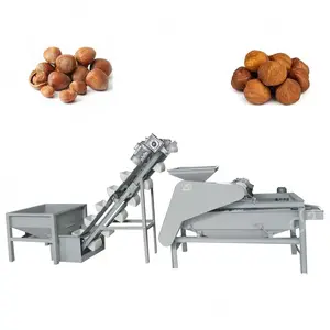 Turkey Low Capacity Hazelnut Almond Cracking And Shelling Machine Almonds Automatic Palm Kernel Cracker