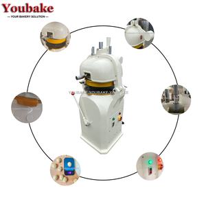 Cortador <span class=keywords><strong>de</strong></span> masa eléctrico volumétrico semiautomático, divisor <span class=keywords><strong>de</strong></span> masa y redondeador para pizza, pan, <span class=keywords><strong>donuts</strong></span> y <span class=keywords><strong>hamburguesas</strong></span> - Product Image 4