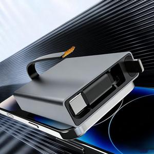 Vier-in-Eins Schnell-Ladekabel für Light Micro USB TYPE-C Kompatibel mit Mehreren Geräten Platzsparend Tägliches Aufladen - Product Image 4
