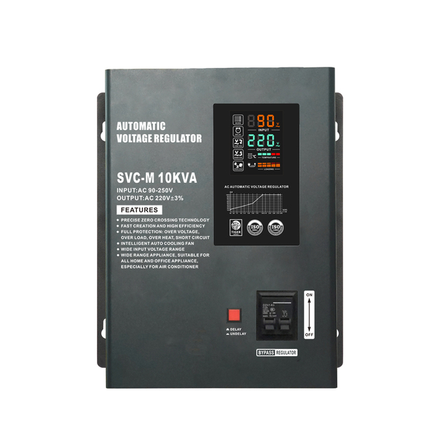 Wholesale Automatic Voltage Regulator 15KVA Single Phase Avr Wall Mounted Voltage Regulators/Stabilizers Servo Motor Avr 220V