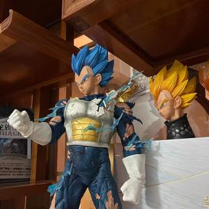 Figurine d'anime en PVC Super <span class=keywords><strong>Saiyan</strong></span> Vegeta à <span class=keywords><strong>3</strong></span> têtes mobiles, 47 cm, modèle de jouet en PVC, style dessin animé unisexe - Product Image 6