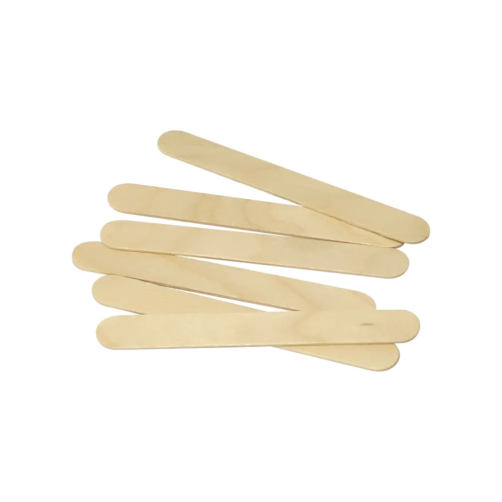 Wholesale Disposable Wooden Ice Cream Popsicle Sticks with Custom Logo
