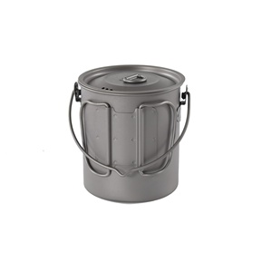<span class=keywords><strong>Pot</strong></span> suspendu en titane pour camping en plein air, 900 ml, poignée <span class=keywords><strong>pliable</strong></span> pour la randonnée, léger - Product Image 2