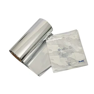 metallic polyester pet reclosable packaging film roll aluminized moisture barrier emi shielding film