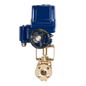 Vanne à bille électrique antidéflagrante HK60Q-EX-V, vanne à bille motorisée à bride en acier inoxydable - Product Image 3
