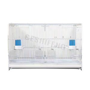 Cages à oiseaux d'élevage empilables de haute qualité 2024 Offre Spéciale <span class=keywords><strong>Cage</strong></span> à oiseaux de luxe faite à la main acheter <span class=keywords><strong>Cage</strong></span> à perroquet canari en métal - Product Image 2
