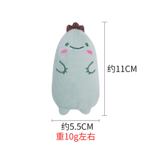 ของเล่นแมวน่ารัก ตุ๊กตาแมวแคทนิป ทนทานต่อการกัด ช่วยทำความสะอาดฟัน เล่นได้ทุกวัน ของเล่นเคี้ยวขนาดเล็กสำหรับลูกแมว - Product Image 5