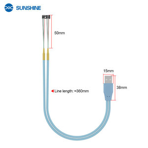 สายเคเบิลสำหรับบูต SS-908F เกรดดีไอวายสำหรับ <span class=keywords><strong>iPhone</strong></span> 15/15 <span class=keywords><strong>plus</strong></span>/ 15 <span class=keywords><strong>PRO</strong></span> <span class=keywords><strong>MAX</strong></span> Test ปรับแต่งได้ DC Power Supply OEM สนับสนุน - Product Image 5