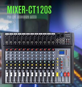 Table de mixage audio numérique stéréo professionnelle, suppression du bruit, home cinéma, fête, bar, scène, mariage, haut-parleur haute puissance - Product Image 6