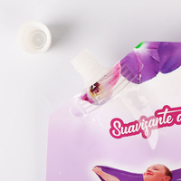 Pochettes souples personnalisées à bec verseur pour détergent liquide – Sacs en plastique haute barrière avec embout d'angle