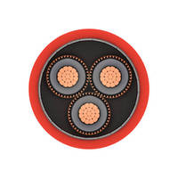 Type et taille de câble: Isolation VFD 3 Core x 4/0 AWG + 3PE XLP, gaine en PVC, nominale 5KV