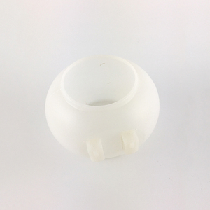 White Plastic Round Suspended Feeder Pigeon And Bird Feeder - Product Image 2