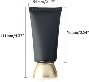 Crema de Manos Brightness Gold de 80g 80ml en Tubo Suave, Limpiador Facial, Crema BB, Leche Corporal en Tubo de Plástico - Product Image 4