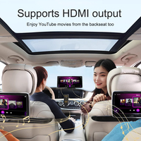 SEMAITU Autoradio portable 10,36 pouces Android 13 6+128G avec CarPlay et Android Auto sans fil, écran tactile IPS, émetteur FM