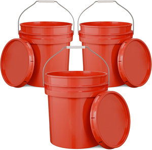 Chinesische Fabrik SDPAC Kunststoffeimer mit Deckel Lebensmittel-Aufbewahrungseimer Mehrzweckbehälter für Vielseitige Anwendungen - Product Image 1