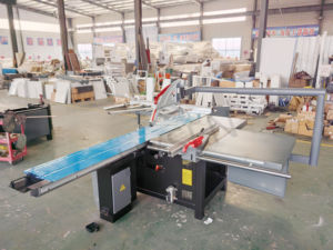Máquina automática de corte de madera de doble hoja, máquina de <span class=keywords><strong>sierra</strong></span> de panel de mesa deslizante para carpintería para venta, <span class=keywords><strong>sierra</strong></span> de madera - Product Image 6