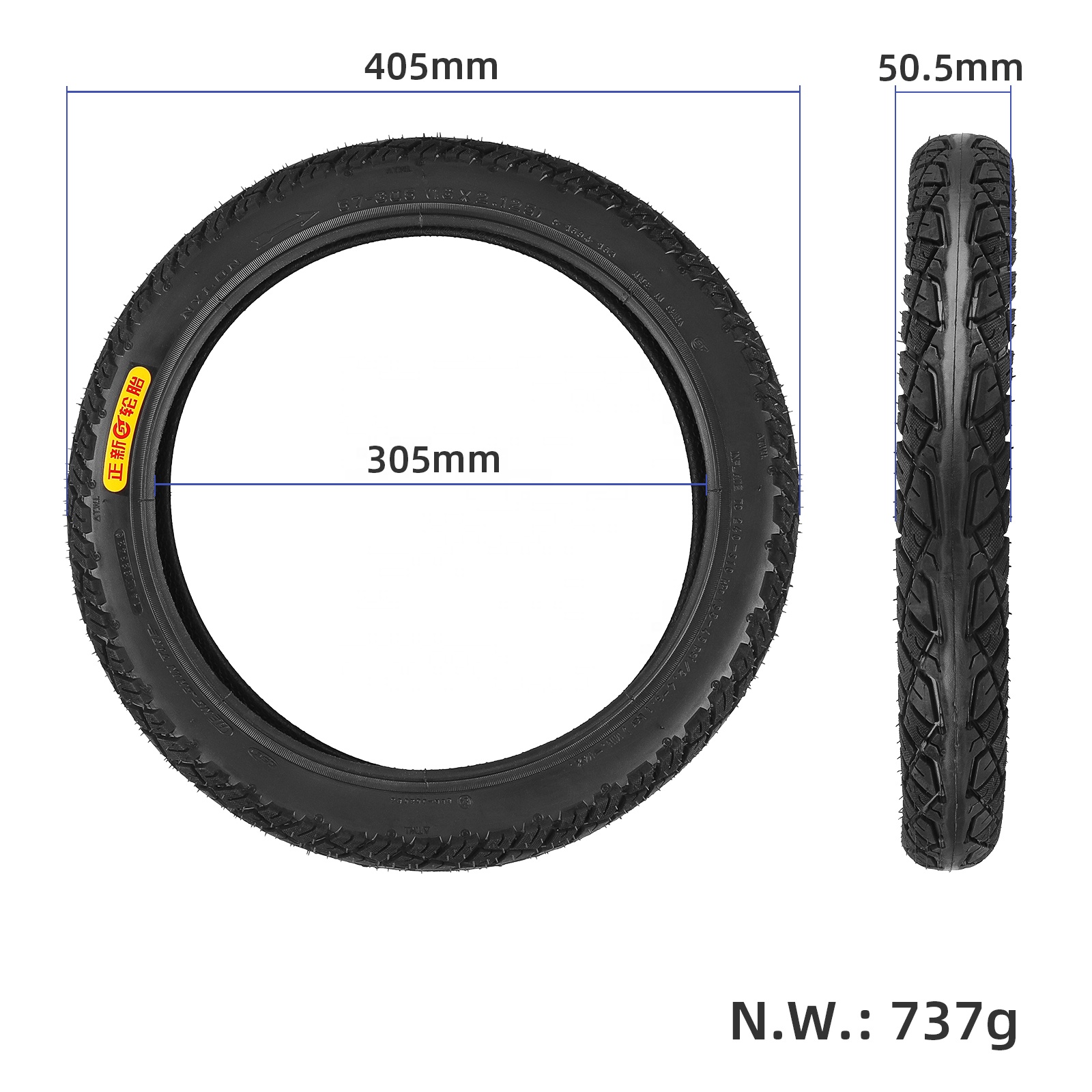 Amazon | 2本セット,16 2.125 タイヤ 60TPI 超耐久,自転車タイヤ