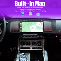 128GB Android Auto Stéréo GPS Navigation Multimédia Lecteur Vidéo Sans Fil Carplay Autoradio Pour Jaguar XF 2007-2015