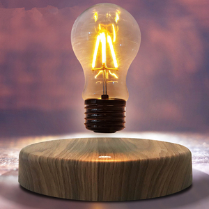 Nueva Lámpara de Escritorio Levitante Moderna BAHE con Base Magnética de Madera, Luz LED Flotante - Product Image 4